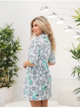Халат Маркиза зеленый (капитоний) Халат Маркиза зеленый (капитоний)